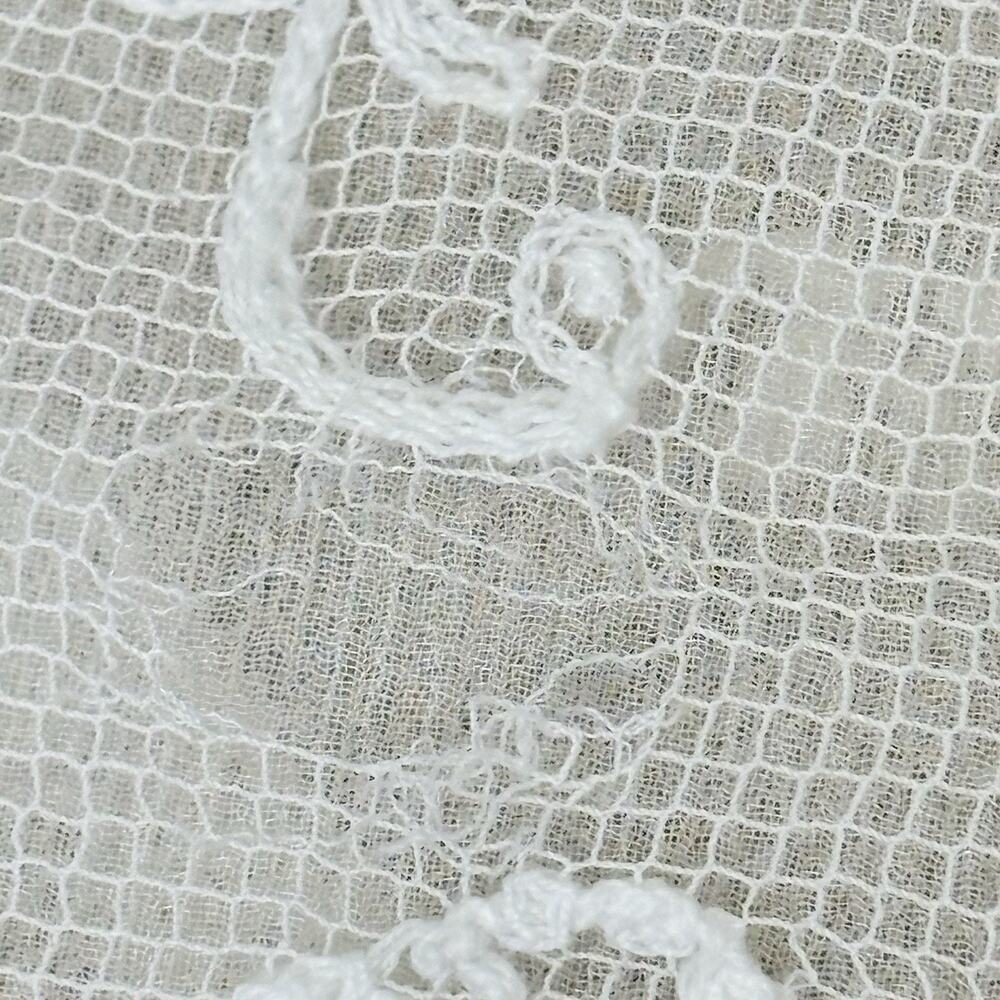 Antique 1920s Lace Edwardian Blouse Bridal Lingerie Ivory Romantic Size S - Picture 11 of 14